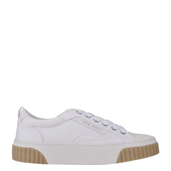 Nine West Dewy White Sneakers | South Africa 31Q58-4F32